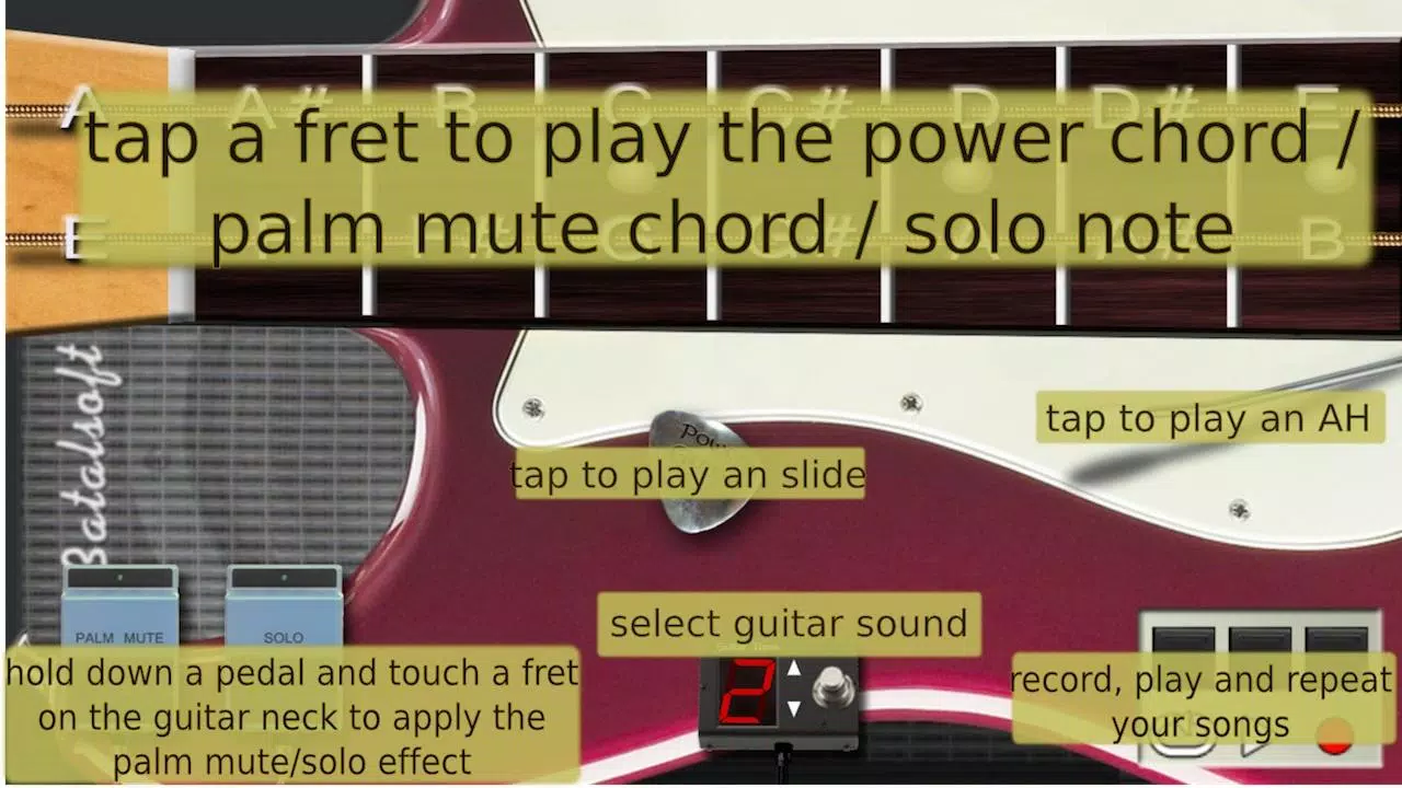 Power guitar HD Captura de tela 3