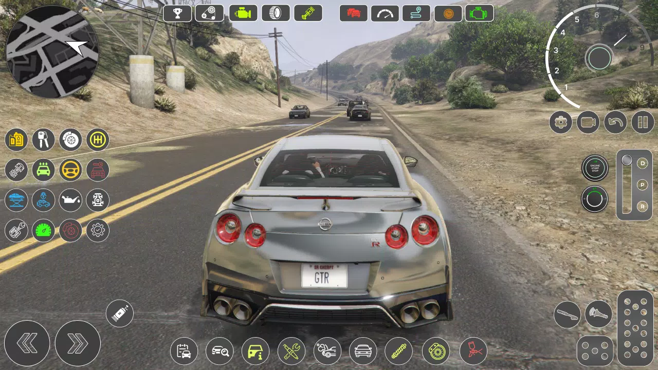 GT-R Car Race Capture d'écran 3