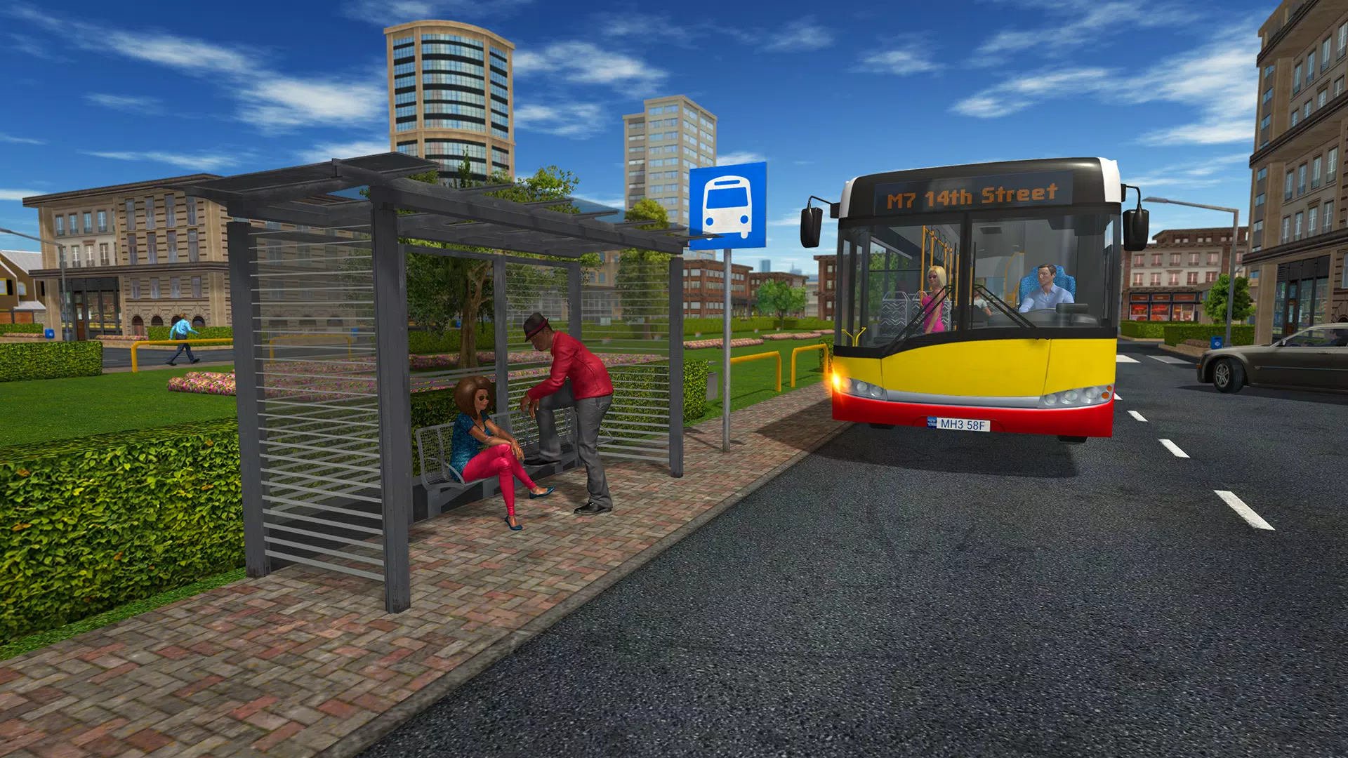 Bus Game スクリーンショット 2