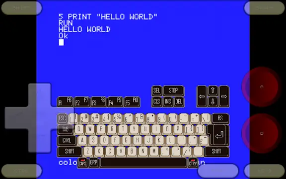 FMSX+ MSX/MSX2 Emulator 스크린샷 1