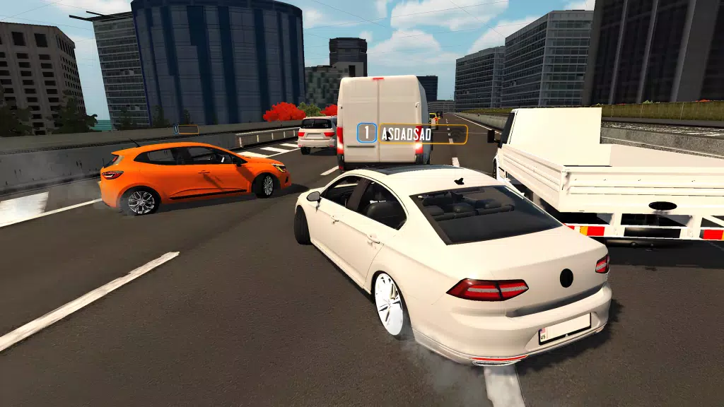 Race Traffic Online: Highway Captura de pantalla 1