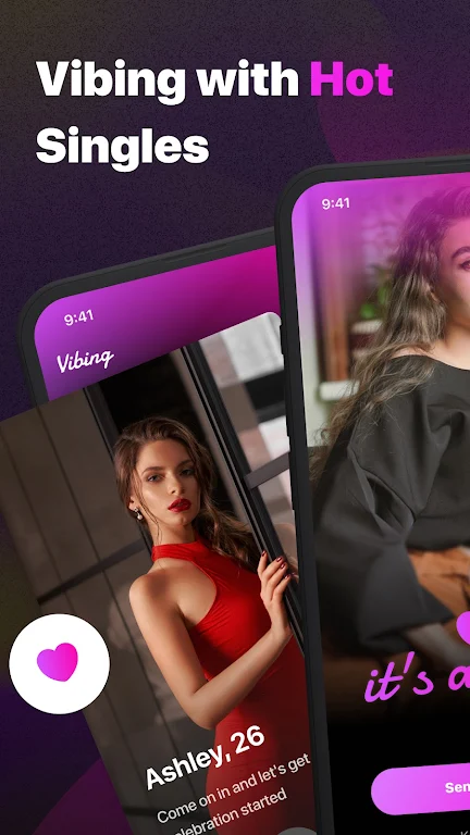 Vibing Dating: Meet, Flirt App Captura de tela 2