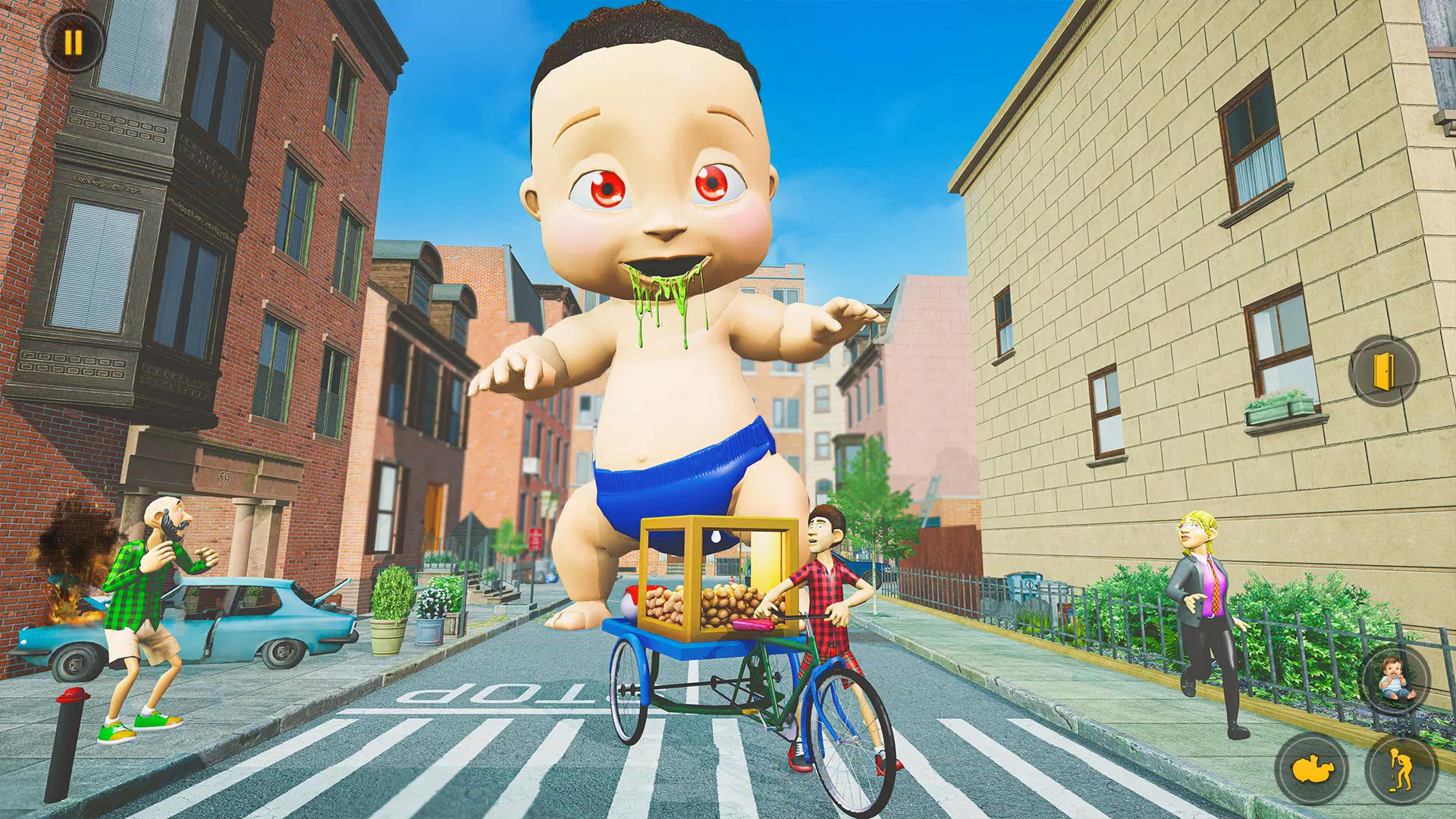 Hungry Big Fat Simulator ภาพหน้าจอ 2