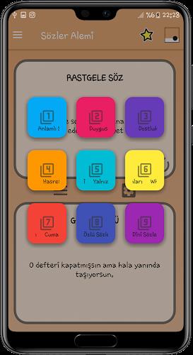Sözler Alemi -  Durum Sözleri Screenshot 2