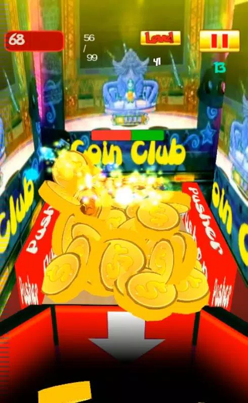 Coin Dozer Christmas King Скриншот 2