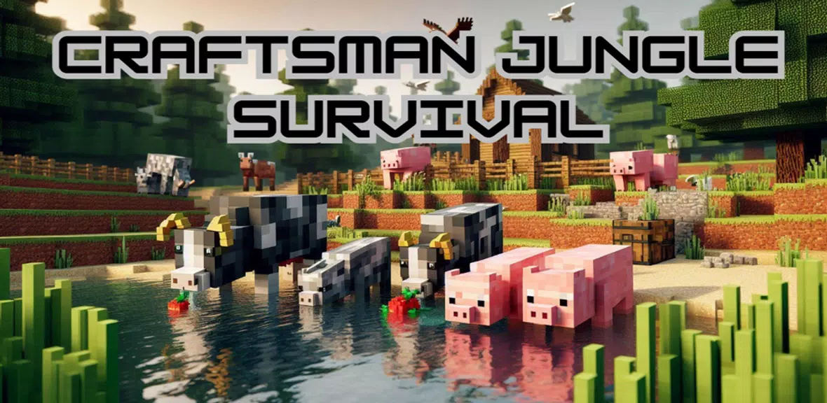 Craftsman Jungle Survival 스크린샷 0