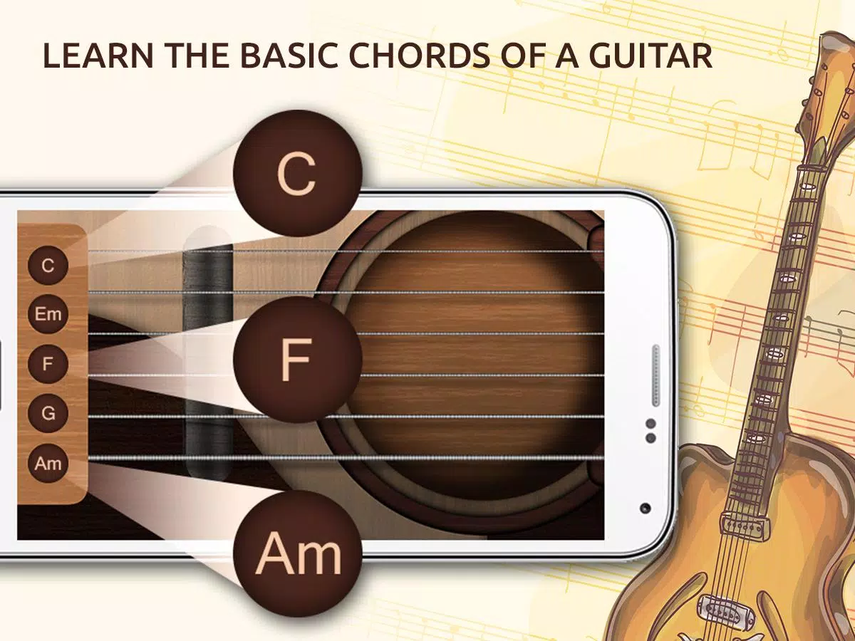 Learn Guitar Free Captura de pantalla 1