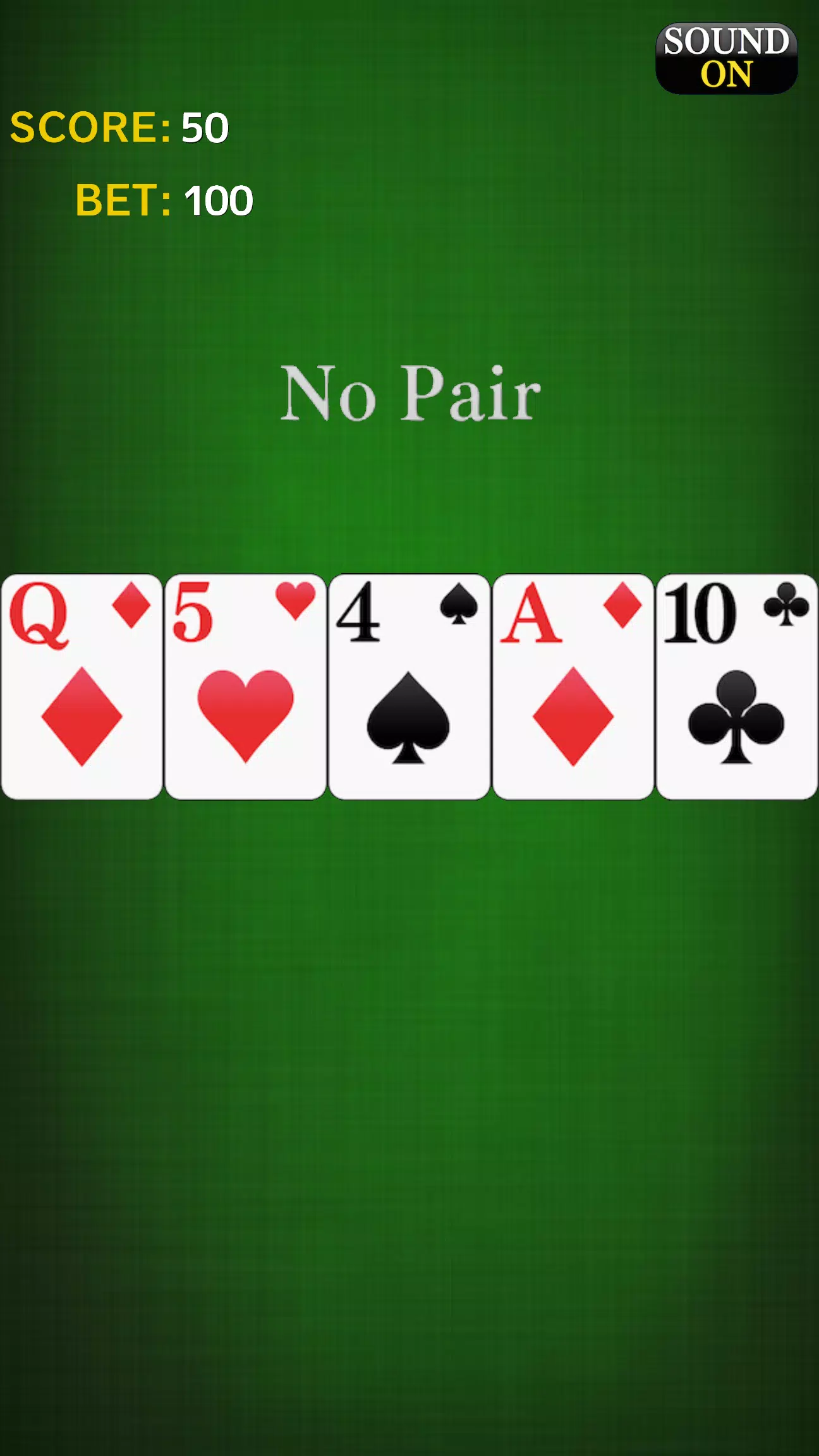 Poker - Card Game! Скриншот 2