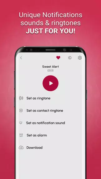 SMS Ringtones Pro: Sounds スクリーンショット 1