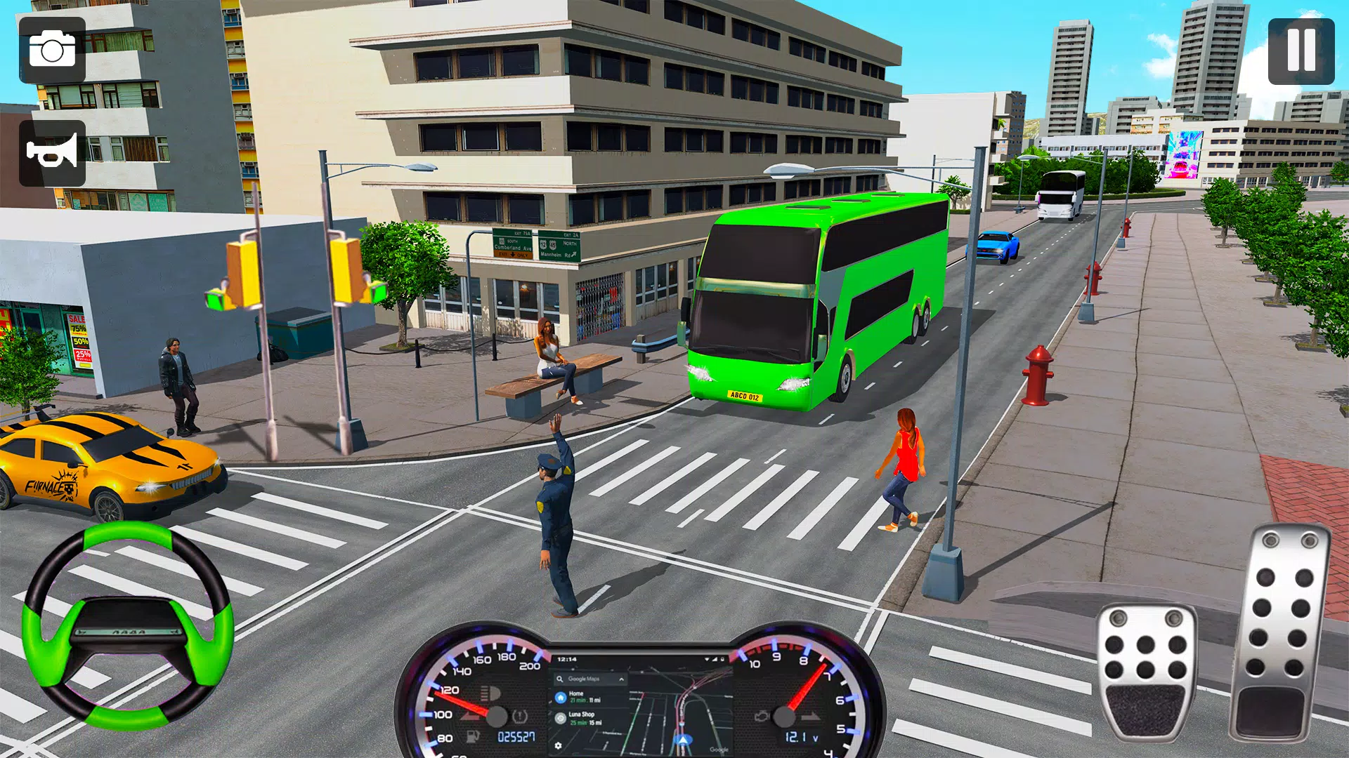 Coach Bus Games Bus Simulator Captura de pantalla 0
