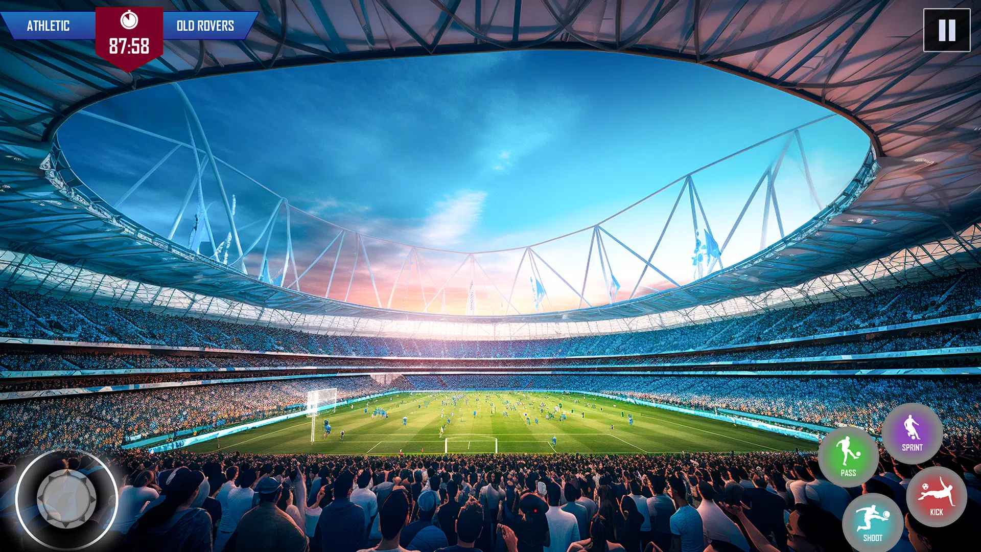 Football Games 2024 Real Kick Capture d'écran 0