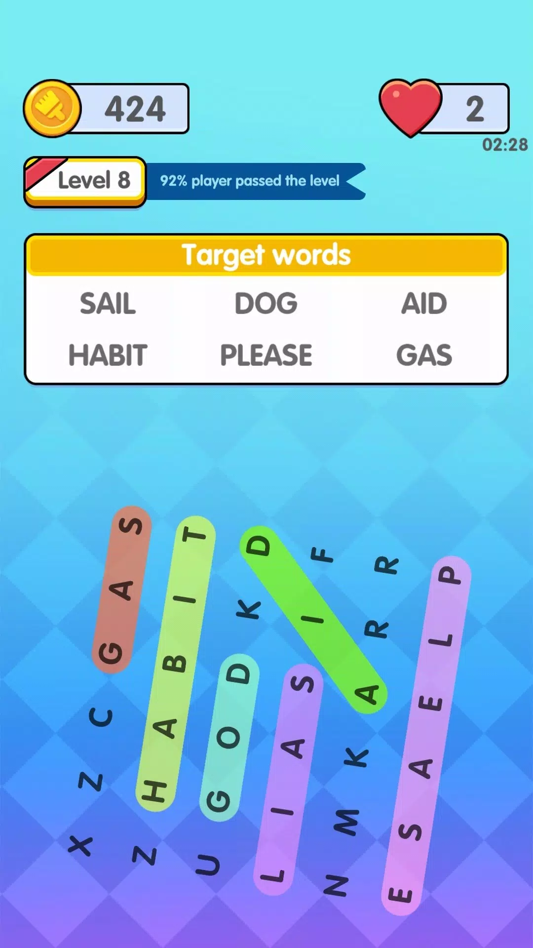 Schermata Find the Word 2