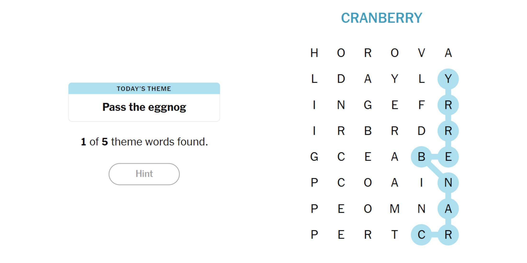 Word 2 Solution