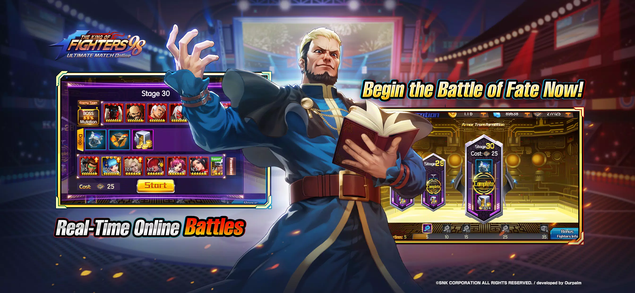 THE KING OF FIGHTERS '98 UM OL Captura de pantalla 1