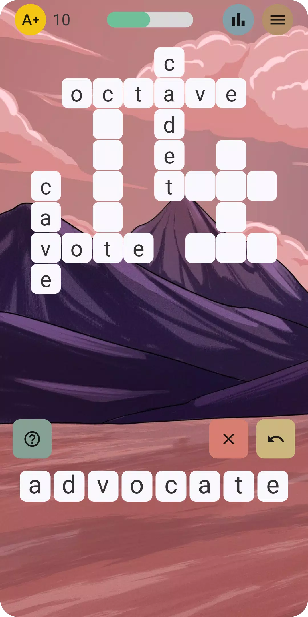 Words from word and contrary スクリーンショット 0