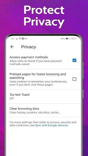 UPX: Unblock Sites VPN Browser Capture d'écran 3
