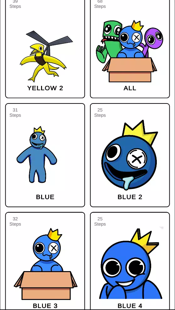 How To draw rainbov frien Скриншот 3