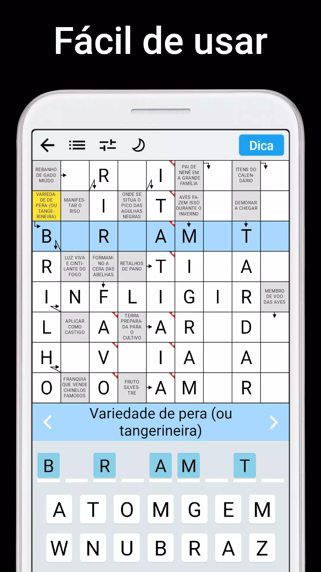 Schermata Palavras Cruzadas Diretas 3