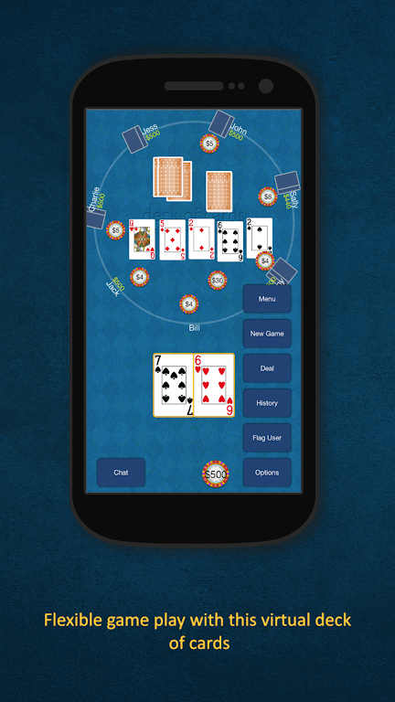 Multiplayer Deck Of Cards Captura de pantalla 3