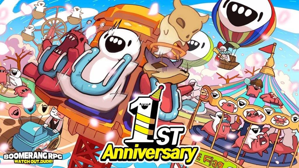 Boomerang RPG標記了輪盤賭活動一周年紀念日，新皮膚
