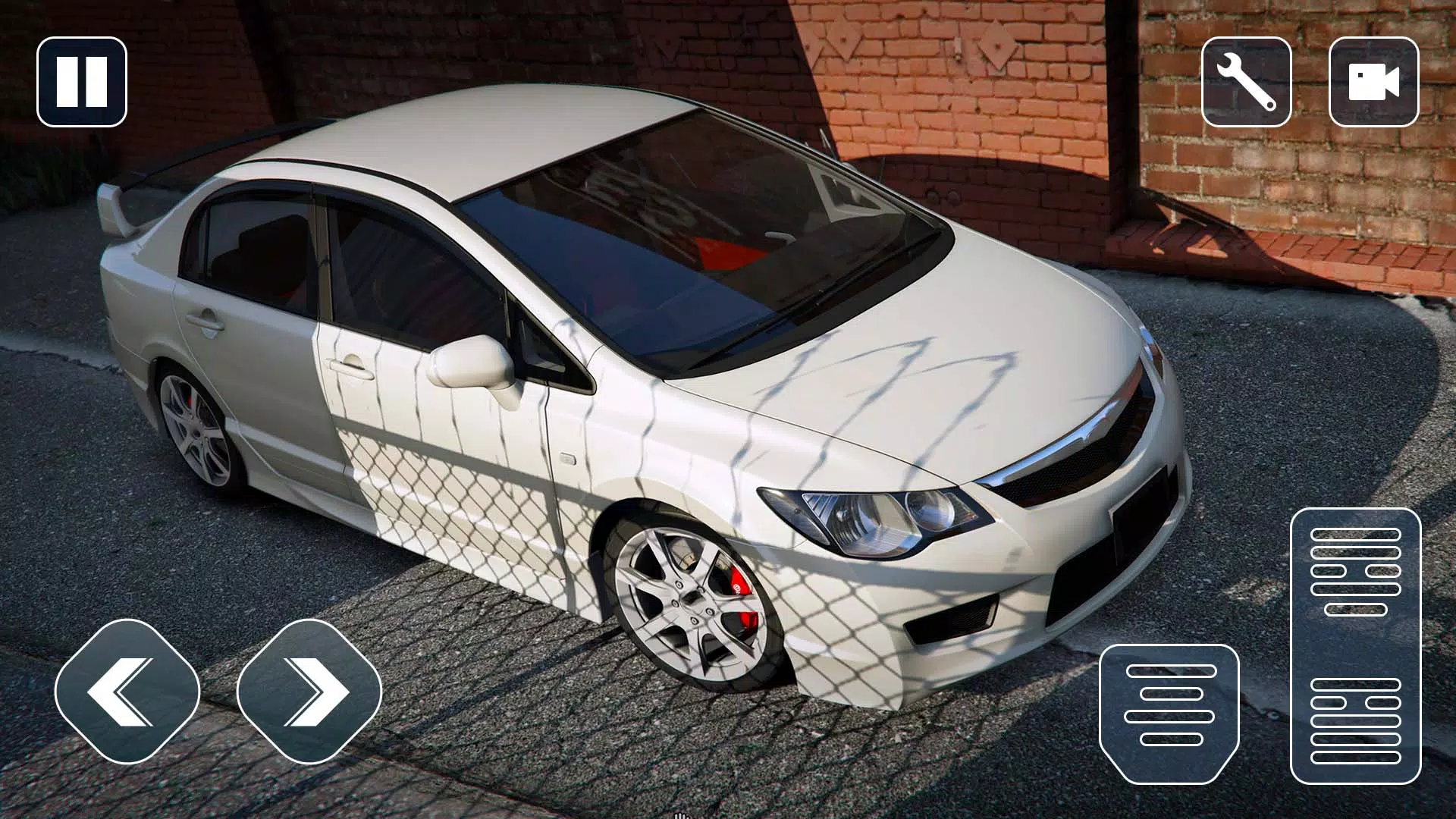 Furious Civic Car City Race Captura de pantalla 1