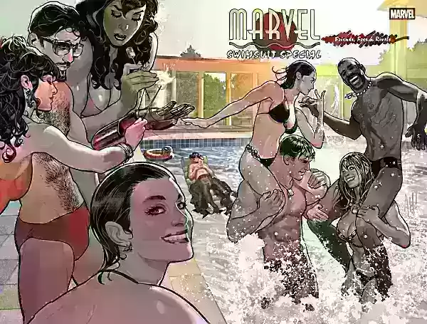 Marvel droczy skórki strojów kąpielowych dla rywali w Summer Comic Special