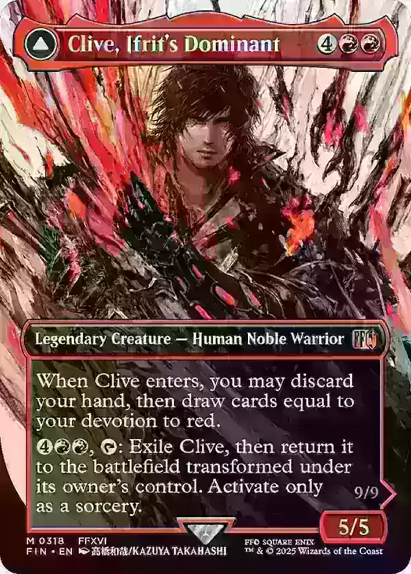 Clive, Ifrit's Dominant (Borderless)