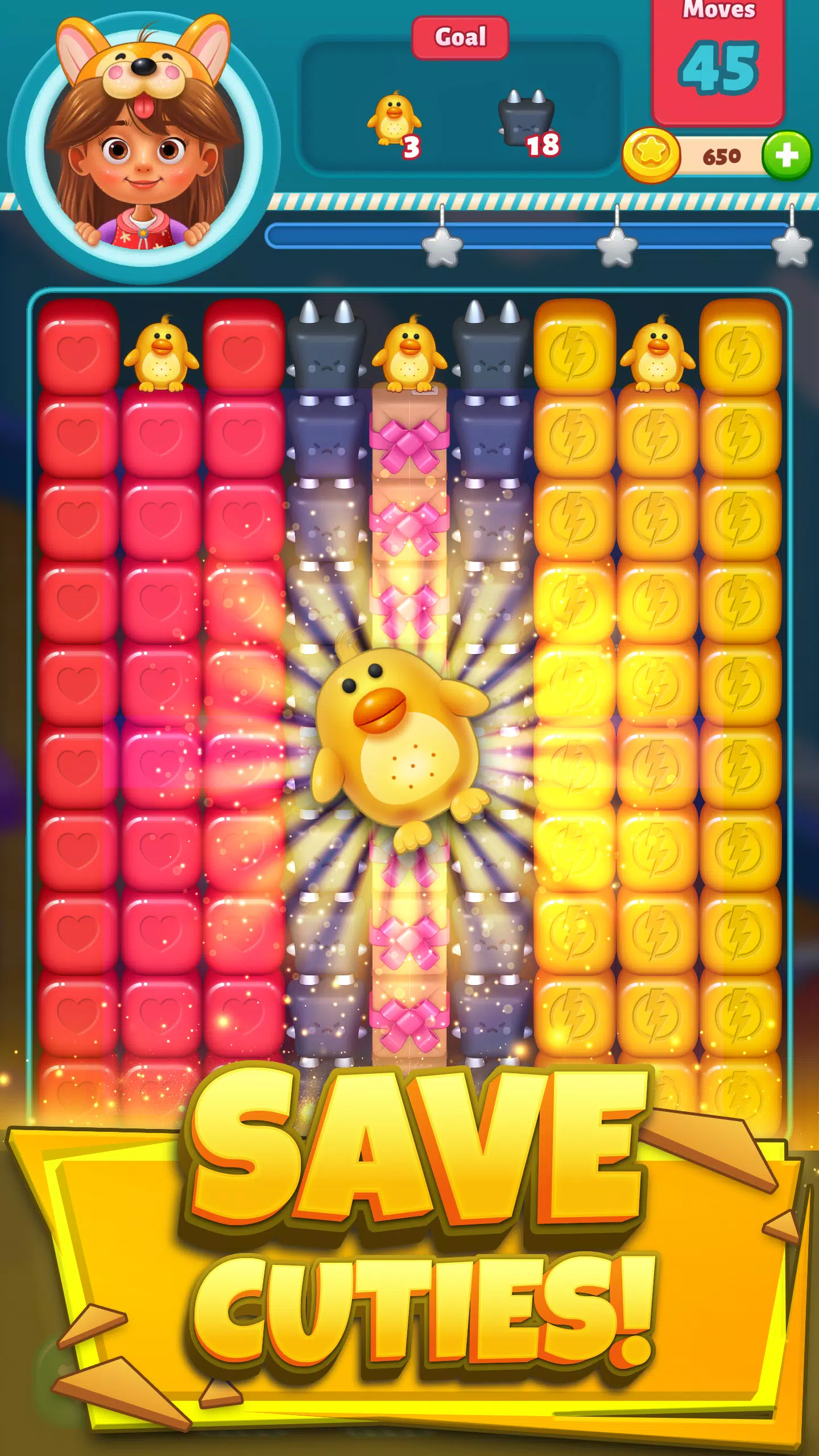 Epic Blast 3D: Toy Match Party Скриншот 1