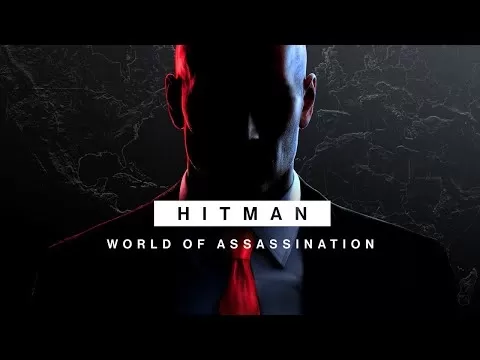 Игровой процесс Hitman World of Assassination, показывающий Агента 47, проникающего в небоскреб в Дубае