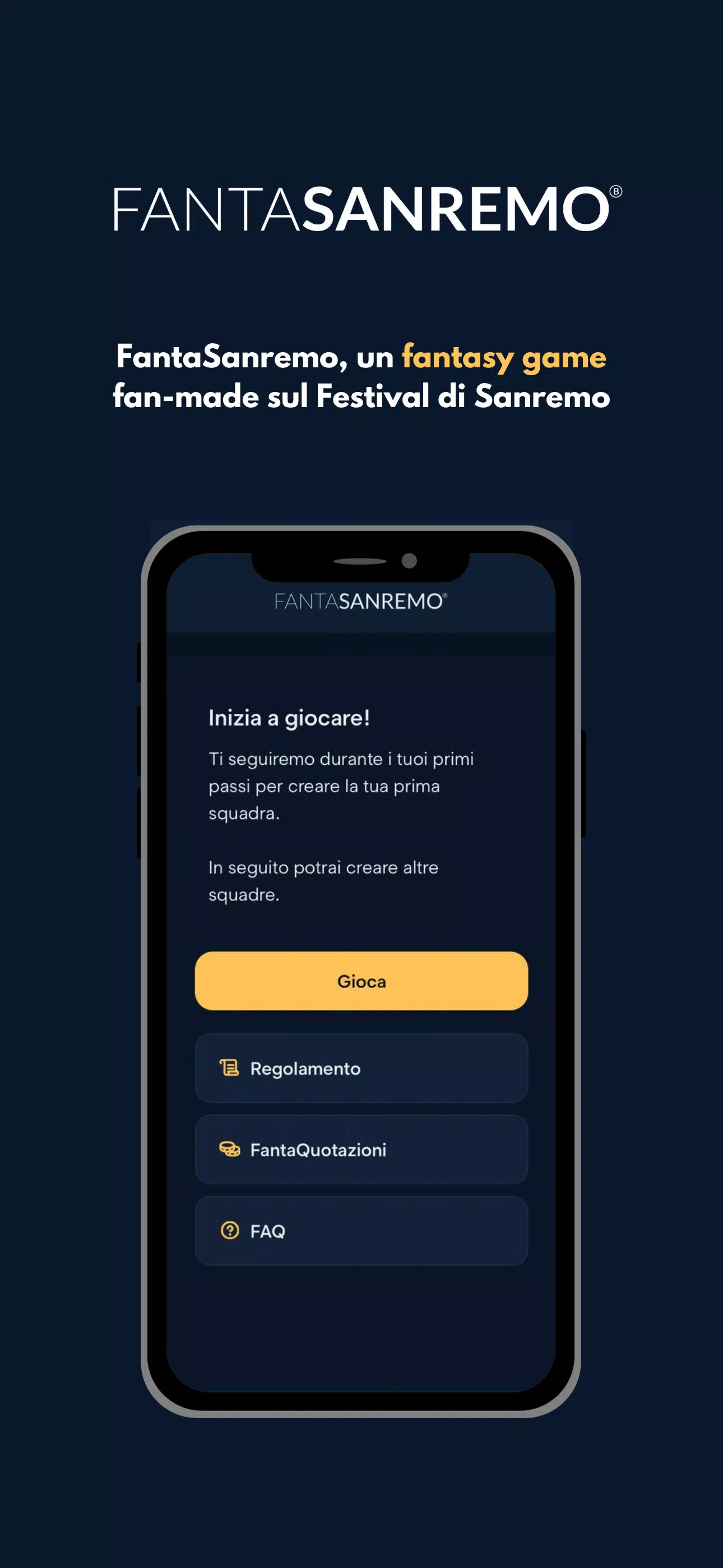 FantaSanremo应用截图第0张