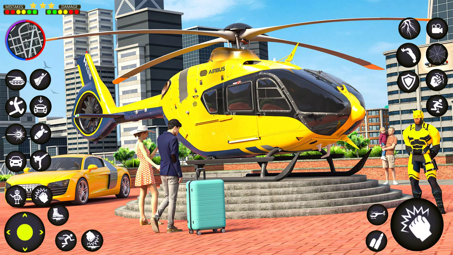 Taxi Driving: 3D Crazy Parking スクリーンショット 0