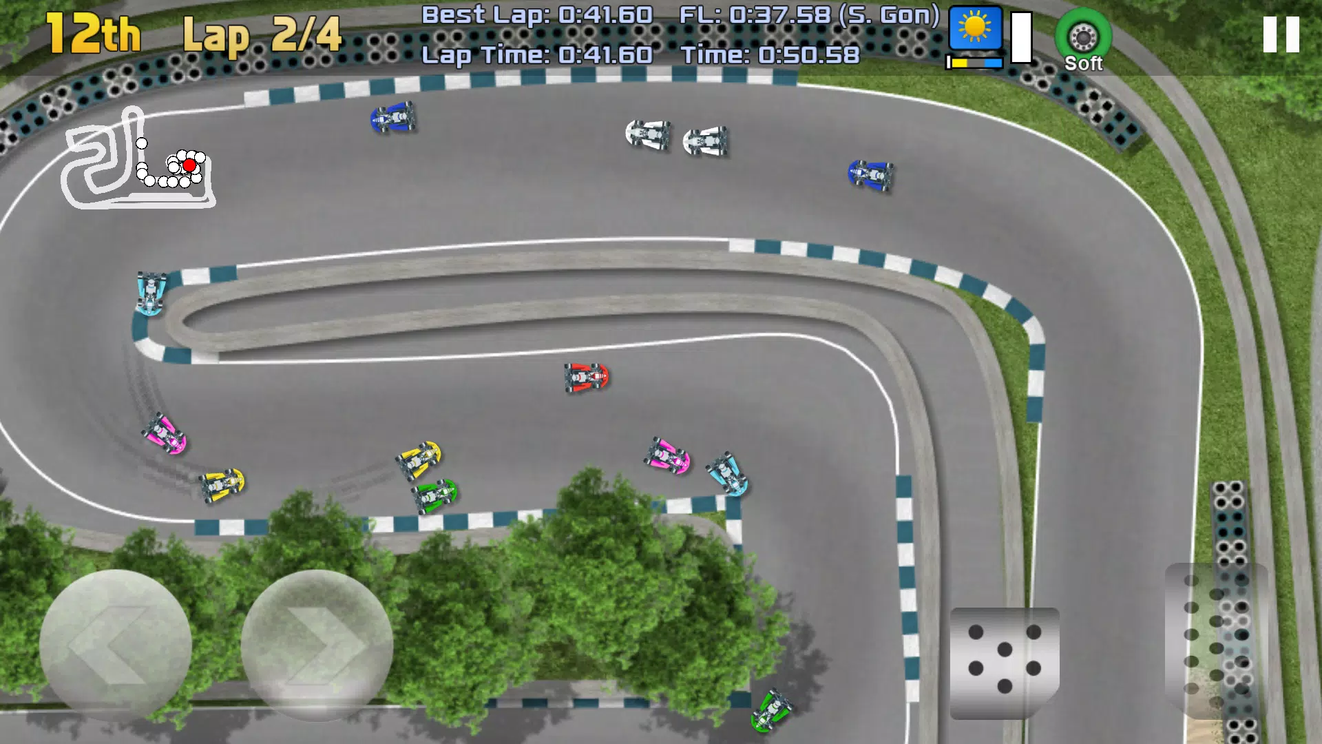 Ultimate Racing 2D 2!应用截图第2张