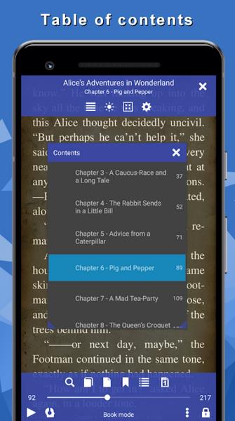 TTS Reader: reads aloud books स्क्रीनशॉट 1