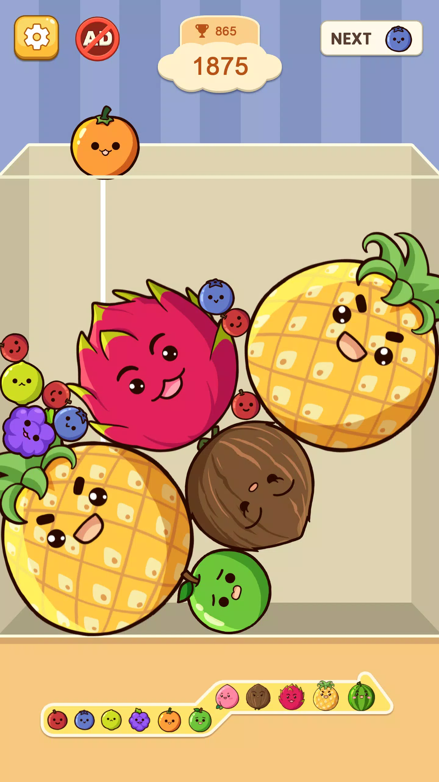 Fruit Merge: Juicy Drop Game 스크린샷 3