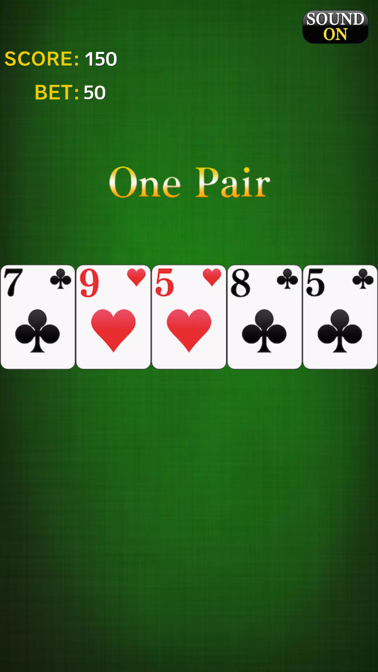 Poker - Card Game! Скриншот 1