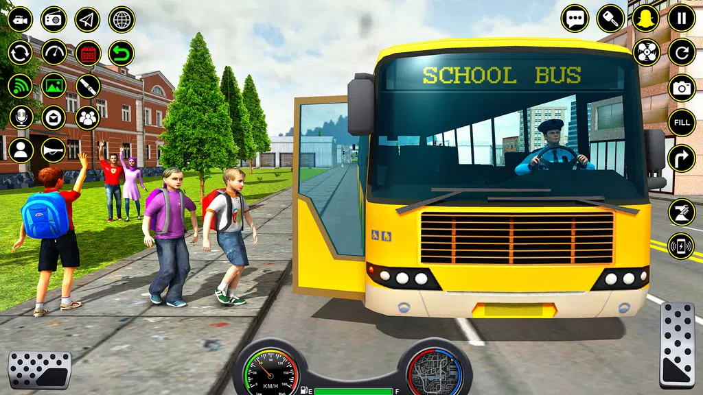 School Bus Coach Driver Games應用截圖第1張