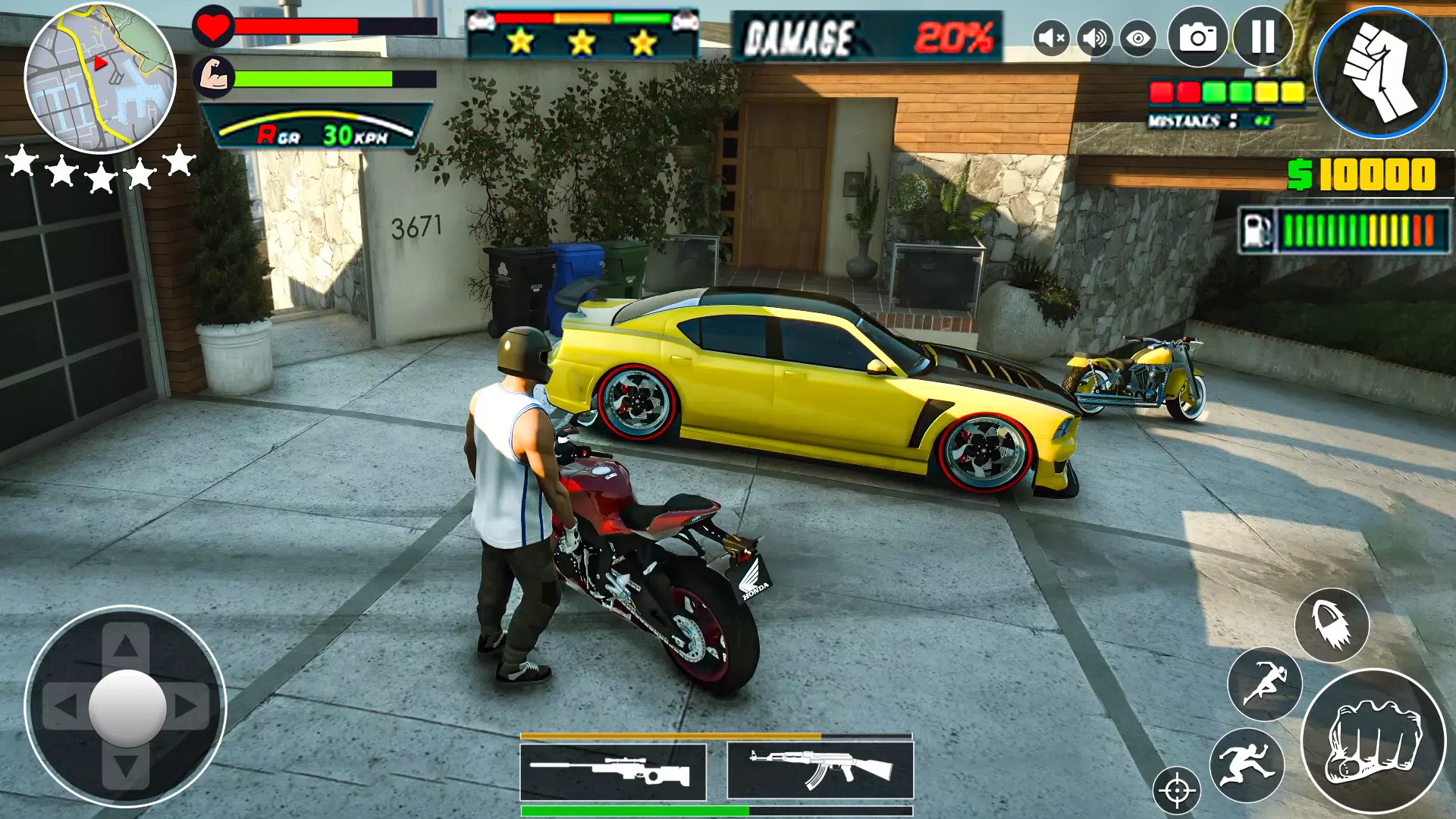 Vegas City Gangster Crime Game Captura de pantalla 1