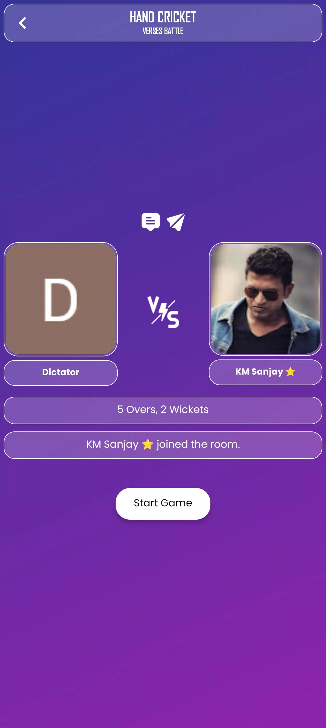 Hand Cricket Скриншот 3