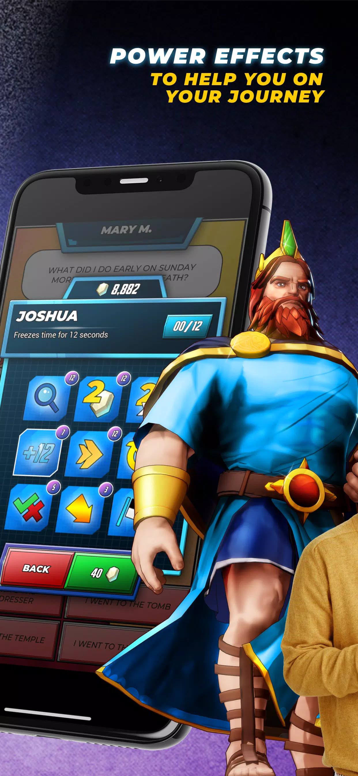Bible Trivia Game: Heroes Tangkapan skrin 3