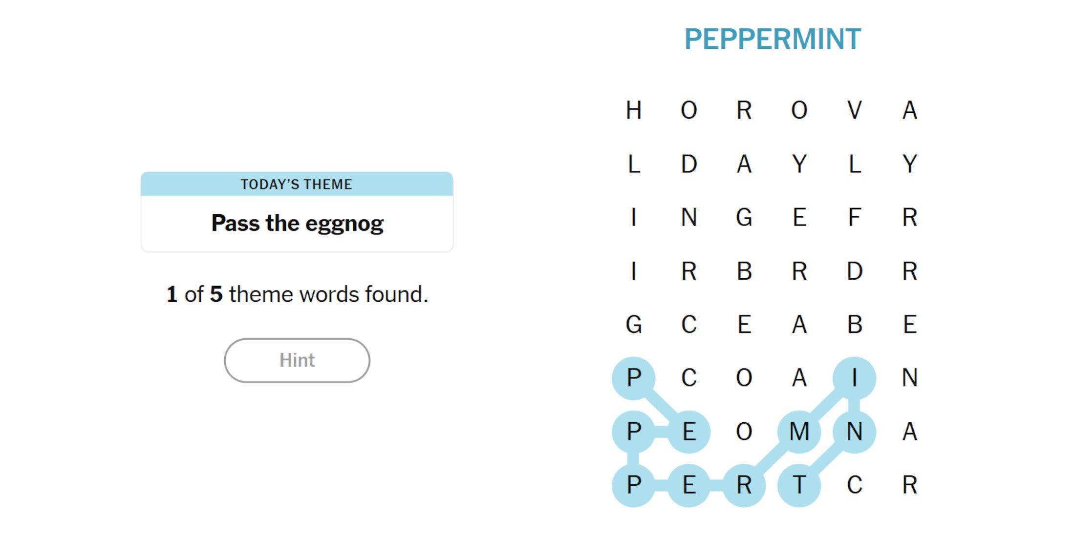 Word 1 Solution