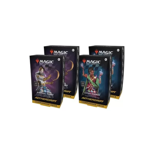 Magic The Gathering Aetherdrift Commander Deck Bundle
