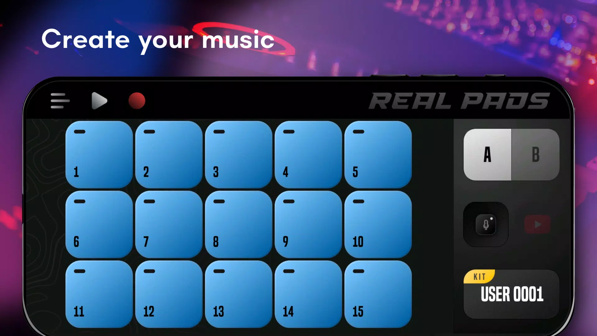 Real Pads: DJ electro drums 스크린샷 2