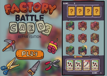 Factory Battle Card 스크린샷 2