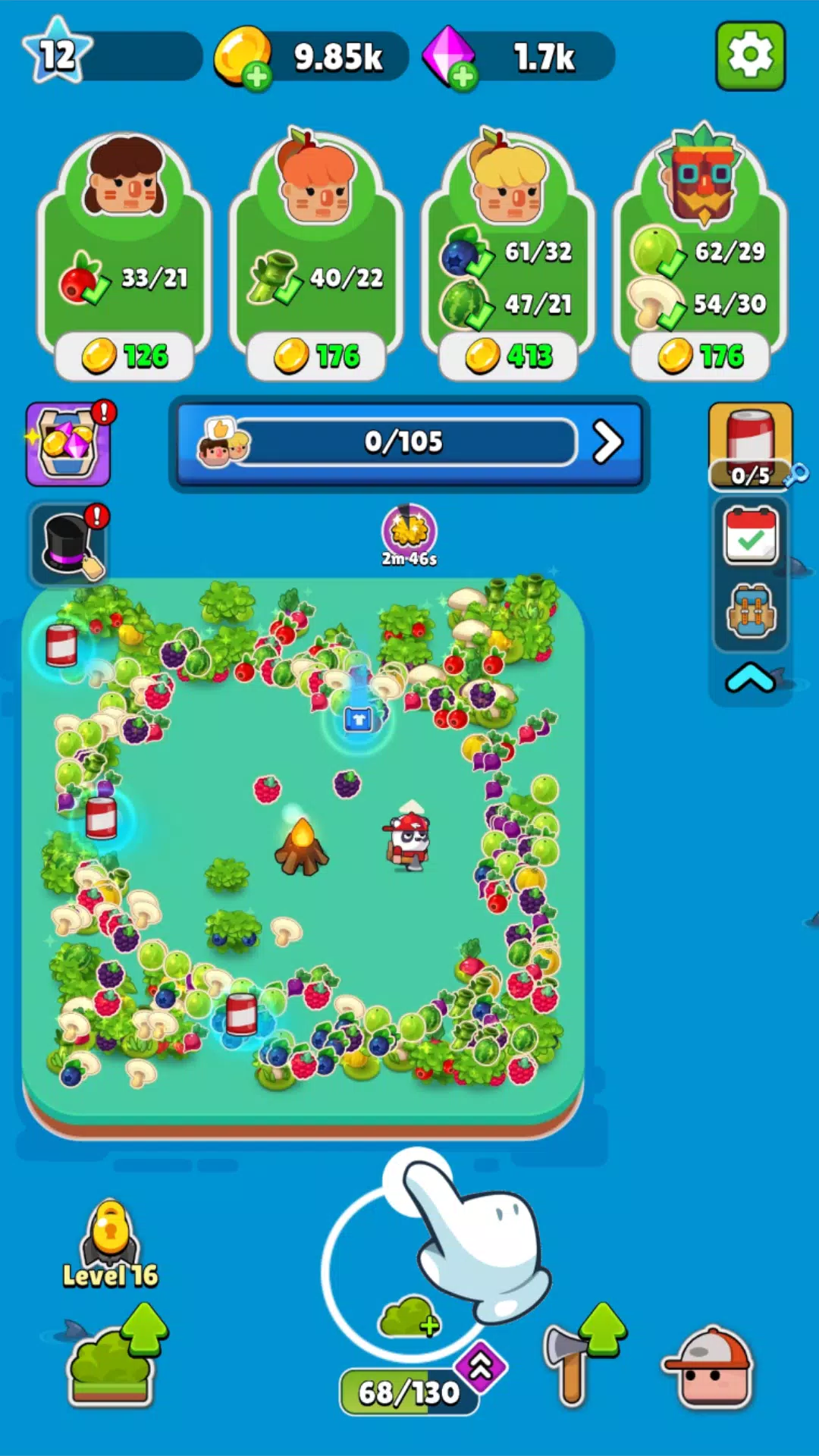 Pocket Land 스크린샷 1