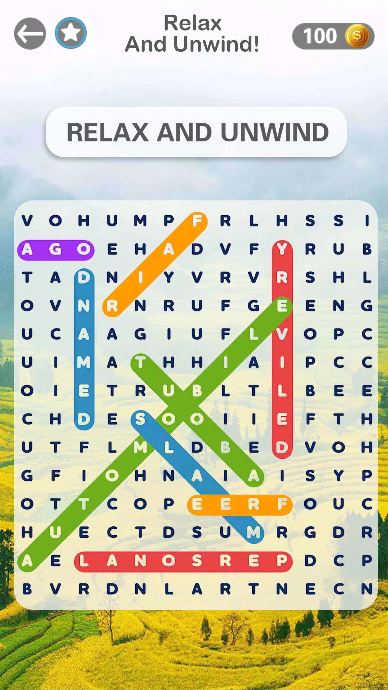 Otium Word: Word Search Скриншот 2