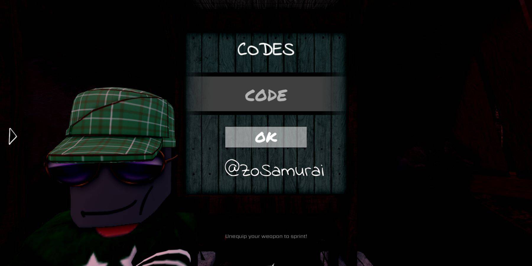 Zo Samurai Code Input