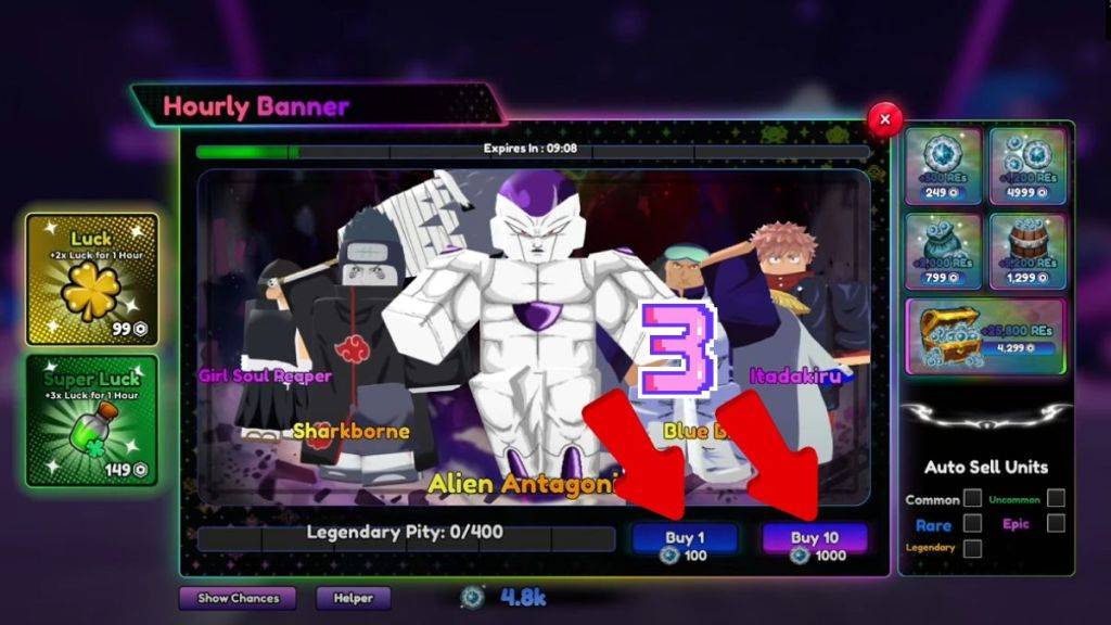 アニメオートチェスでユニットを召喚する方法