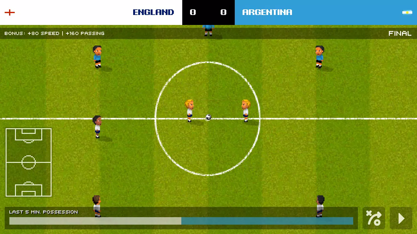 Schermata World Soccer Challenge 3
