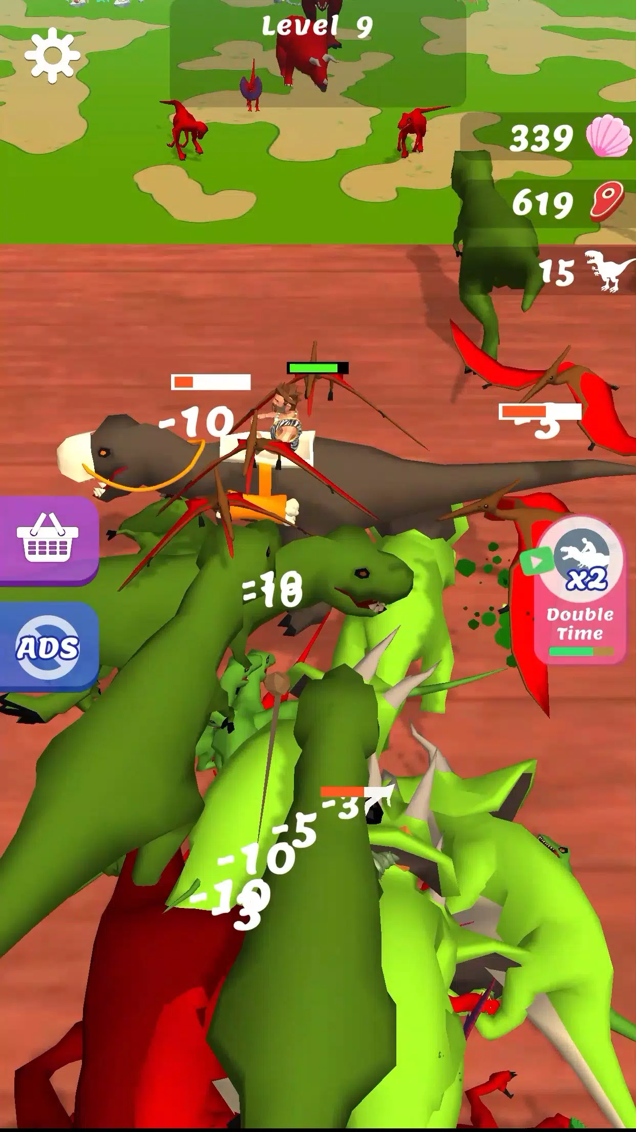 Dino Islands: Collect & Fight Captura de pantalla 2