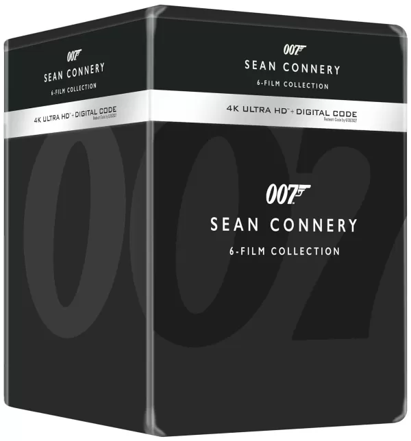 W przedsprzedaży kolekcja 4K 6 Sean Connery James Bond Films